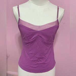 VTG Y2K BCBGMaxAzria Lilac Sleeveless Top XS